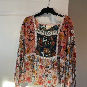 Maeve/Anthropology Silk Blouse
